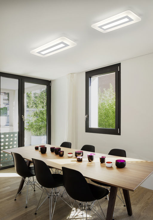 Deckenleuchte Aufsatzleuchte Rechteckig LED